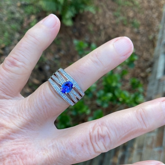 Tanzanite in Sterling - Picture 14 of 14